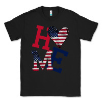 Black American Flag Home Classic Tee - Bettercallsaul