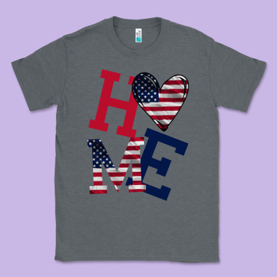 American Flag Home Classic Tee Designed By Bettercallsaul