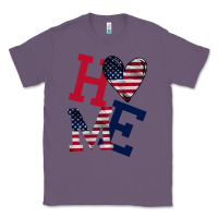Lavender American Flag Home Classic Tee - Bettercallsaul