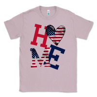 Lilac American Flag Home Classic Tee - Bettercallsaul