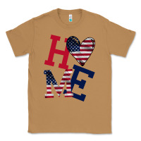 Toasted Coconut American Flag Home Classic Tee - Bettercallsaul