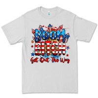 Dove Grey boom bitch get out the way Premium Tee - RanaPortraitStore