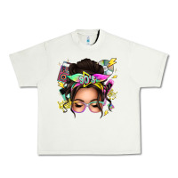 Pistachio 90s messy bun Urban Heavy Tee - texasbilliewilder