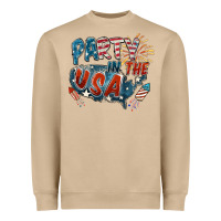 Mushroom Party in the USA Heavyweight Sweatshirt - FaDigitalArtStudio