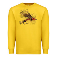 Lemon Fish Fly Premium Sweatshirt - LillyAllenDesigns