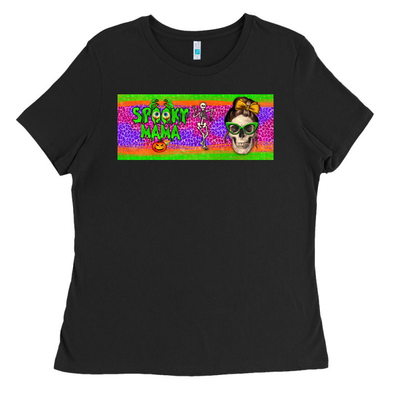 Spooky Mama 15 Oz Mug Ladies Tee by BundleAndBundleShop | Teevron