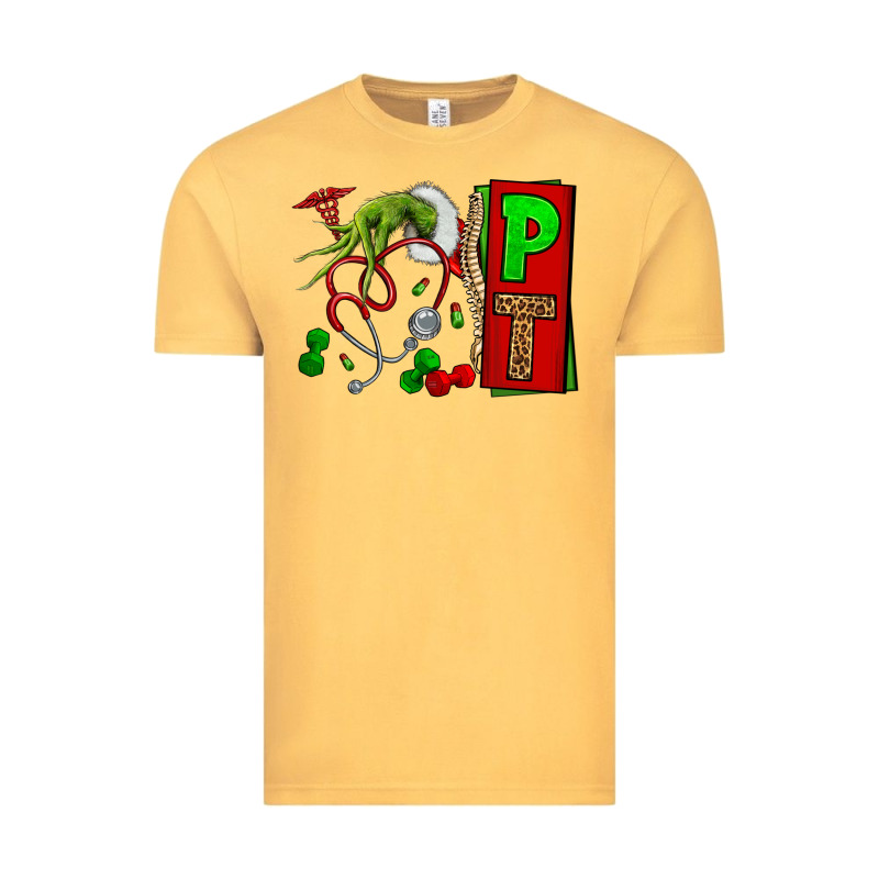 Christmas Character Nurse Vintage Tee by NancyCooperArtShop | Teevron