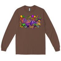 Chestnut mardi gras truck Long Sleeve Tee - CowGirlArtShop