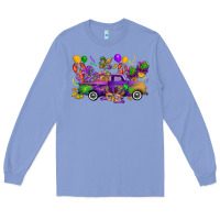 Colony Blue mardi gras truck Long Sleeve Tee - CowGirlArtShop