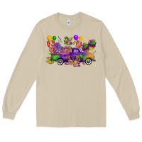 Mushroom mardi gras truck Long Sleeve Tee - CowGirlArtShop