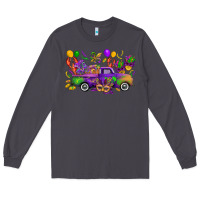 Smoke mardi gras truck Long Sleeve Tee - CowGirlArtShop