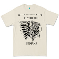 Bone A Feathered indians tyler darling childers art gift for fans Premium Tee - tuanDangUi