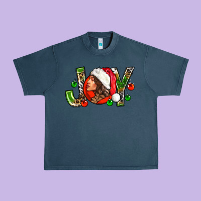 Joy With Woman Urban Heavy Tee Designed By Nancycooperartshop