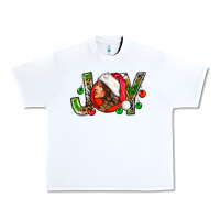 White Joy with woman Urban Heavy Tee - NancyCooperArtShop