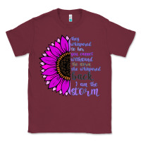 Burgundy I Am The Storm sunflower Classic Tee - Bettercallsaul