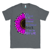 Charcoal Heather I Am The Storm sunflower Classic Tee - Bettercallsaul