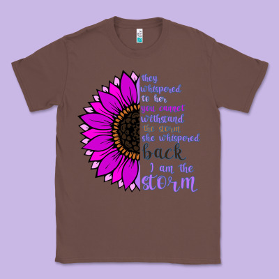 I Am The Storm Sunflower Classic Tee Designed By Bettercallsaul