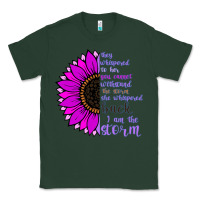 Sports Green I Am The Storm sunflower Classic Tee - Bettercallsaul
