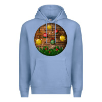 Colony Blue christmas Premium Hoodie - BundleAndBundleShop