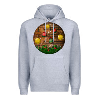 Heather Grey christmas Premium Hoodie - BundleAndBundleShop