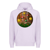Lilac christmas Premium Hoodie - BundleAndBundleShop