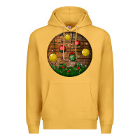 Mustard christmas Premium Hoodie - BundleAndBundleShop
