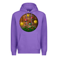 Purple christmas Premium Hoodie - BundleAndBundleShop