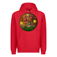 Red christmas Premium Hoodie - BundleAndBundleShop