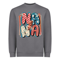 Storm 4th of July nana with lightning bolt Heavyweight Sweatshirt - FaDigitalArtStudio