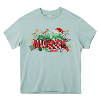 Arona Registered Nurse Christmas Heavy Core Tee - MaliasSmallBusiness