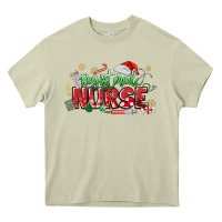 Mossy Registered Nurse Christmas Heavy Core Tee - MaliasSmallBusiness