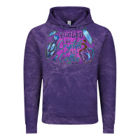 Cloud Purple Fueled by crystals and coffee halloween Vintage Hoodie - NancyCooperArtShop
