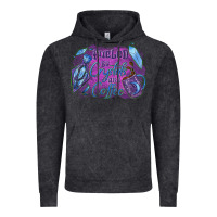 Vintage Black Fueled by crystals and coffee halloween Vintage Hoodie - NancyCooperArtShop