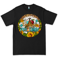 Black teaching my tribe round earring Premium Tee - BundleAndBundleShop