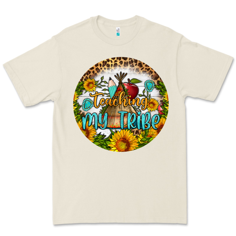 Teaching My Tribe Round Earring Premium Tee by BundleAndBundleShop | Teevron