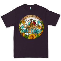 Plum teaching my tribe round earring Premium Tee - BundleAndBundleShop