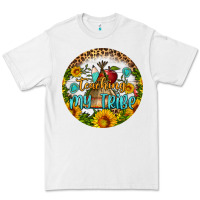 White teaching my tribe round earring Premium Tee - BundleAndBundleShop