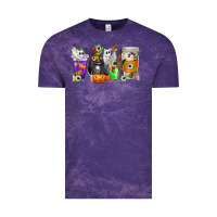 Cloud Purple Halloween Coffee Cups Vintage Tee - texasbilliewilder