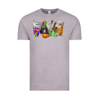 Vintage Zinc Halloween Coffee Cups Vintage Tee - texasbilliewilder