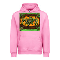 Fuchsia Pink papa  lightning camouflage Urban Hoodie - BarkalooDesign