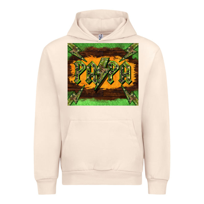 Papa  Lightning Camouflage Urban Hoodie by BarkalooDesign | Teevron