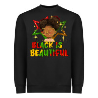 Black black is beautiful Heavyweight Sweatshirt - FaDigitalArtStudio