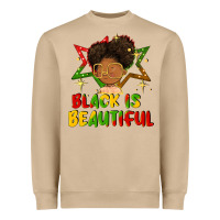 Mushroom black is beautiful Heavyweight Sweatshirt - FaDigitalArtStudio