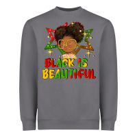 Storm black is beautiful Heavyweight Sweatshirt - FaDigitalArtStudio