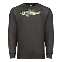 Smoke Striped Bass Premium Sweatshirt - LillyAllenDesigns