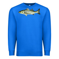 True Royal Striped Bass Premium Sweatshirt - LillyAllenDesigns