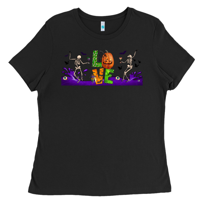 Love Halloween  Libbey Glass Ladies Tee by BundleAndBundleShop | Teevron