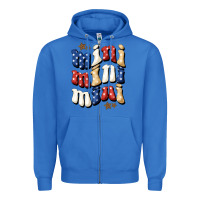 True Royal american mini Zipper Hoodie - BundleAndBundleShop