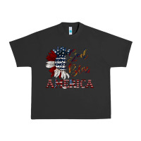 Pigment Black god bless america Urban Heavy Tee - JahusDesignShop