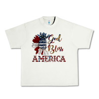Pistachio god bless america Urban Heavy Tee - JahusDesignShop